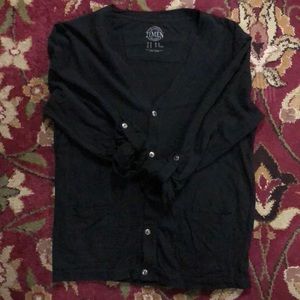 21men Cardigan w 3/4 Rolled or Full-Length Sleeves